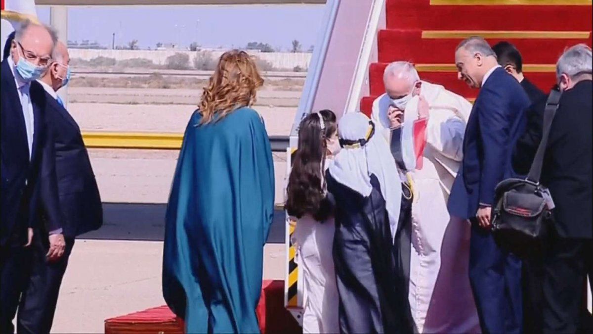 El Papa Francisco ya se encuentra en Irak para una visita histórica