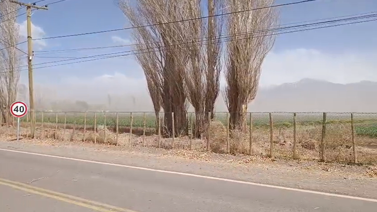 Alertaron por la llegada de viento Zonda para este sábado
