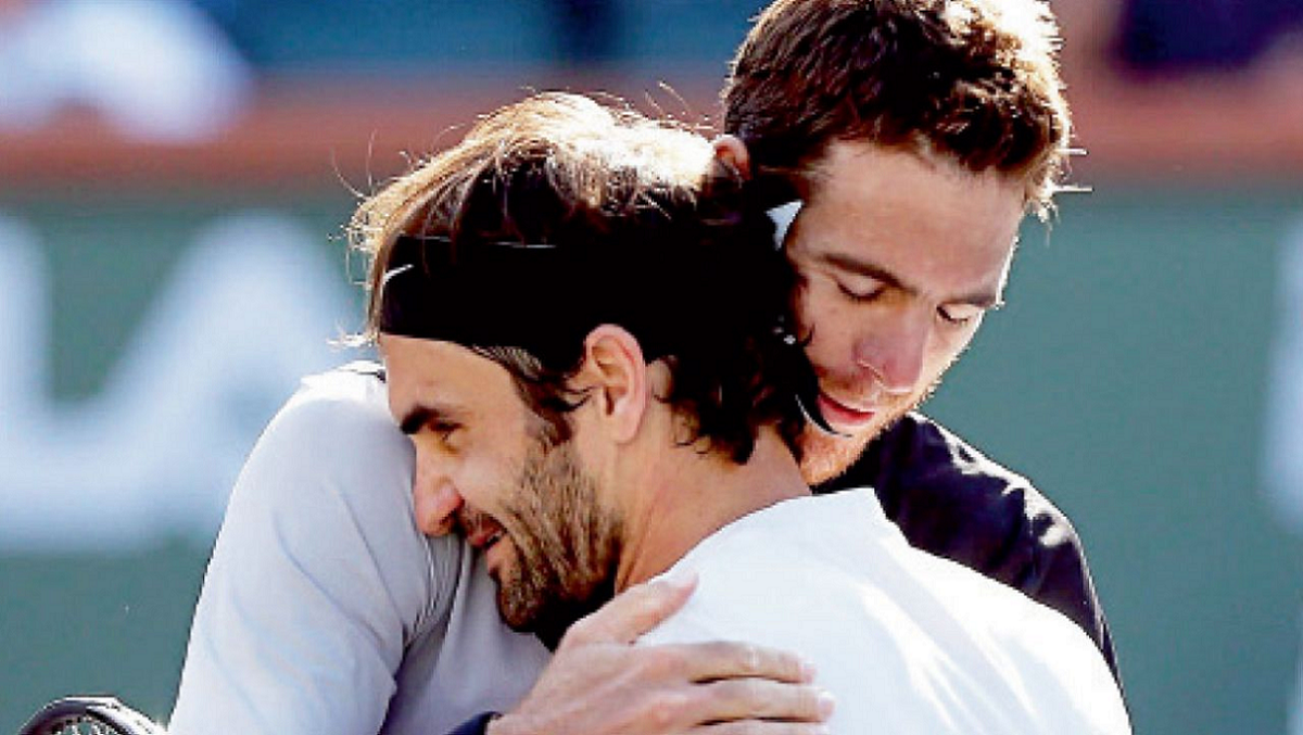 Del Potro le dedicó un sentido mensaje a Federer en las redes
