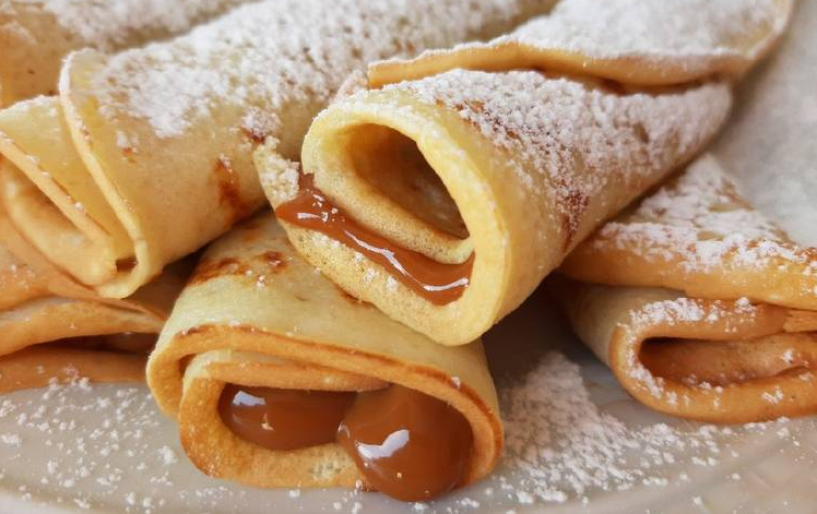 Super Fácil Panqueques Con Dulce De Leche La Receta Para El Postre 6925