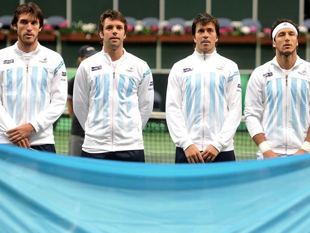 Argentina recibirá a Italia en la primera fase de la Copa Davis 2014