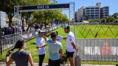El Ironman se desarrollará este domingo en San Juan. Fotos: Adrián Carrizo. 
