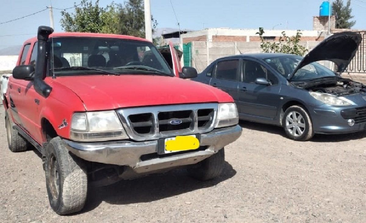 Encontraron en Pocito una camioneta robada en Mendoza