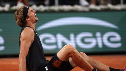 Nadal, a la final de Roland Garros tras la fuerte lesión de Zverev