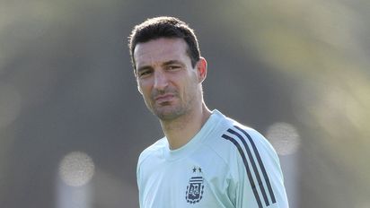 Lionel Scaloni, DT de la Selección Argentina.