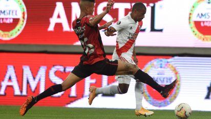 River visita a Paranaense por los octavos de la Libertadores. (Foto: cariverplate)