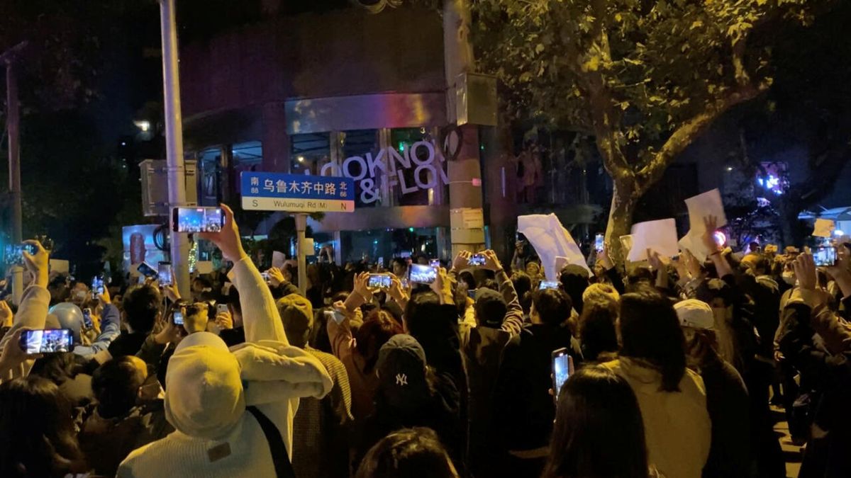 Protestas en China por las medidas restrictivas anticovid