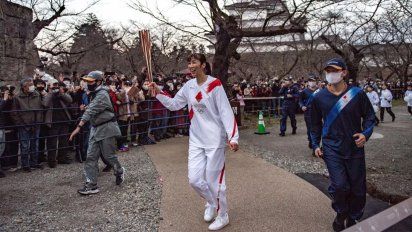 La antorcho olímpica podría detener en su paso por Osaka. 
