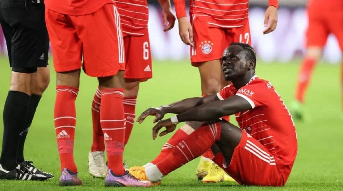 Sadio Mané se lesionó y está en duda para el Mundial