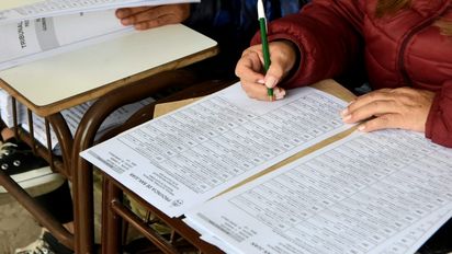 Así se cuentan los resultados de las elecciones en San Juan.