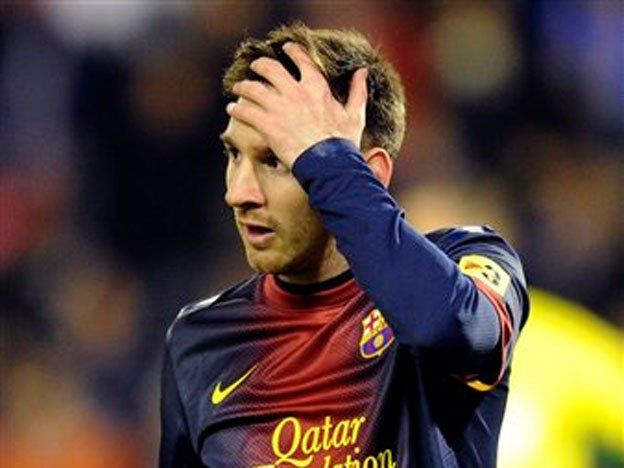Messi despidió el 2012 con otro golazo y llegó a los 91 en un año
