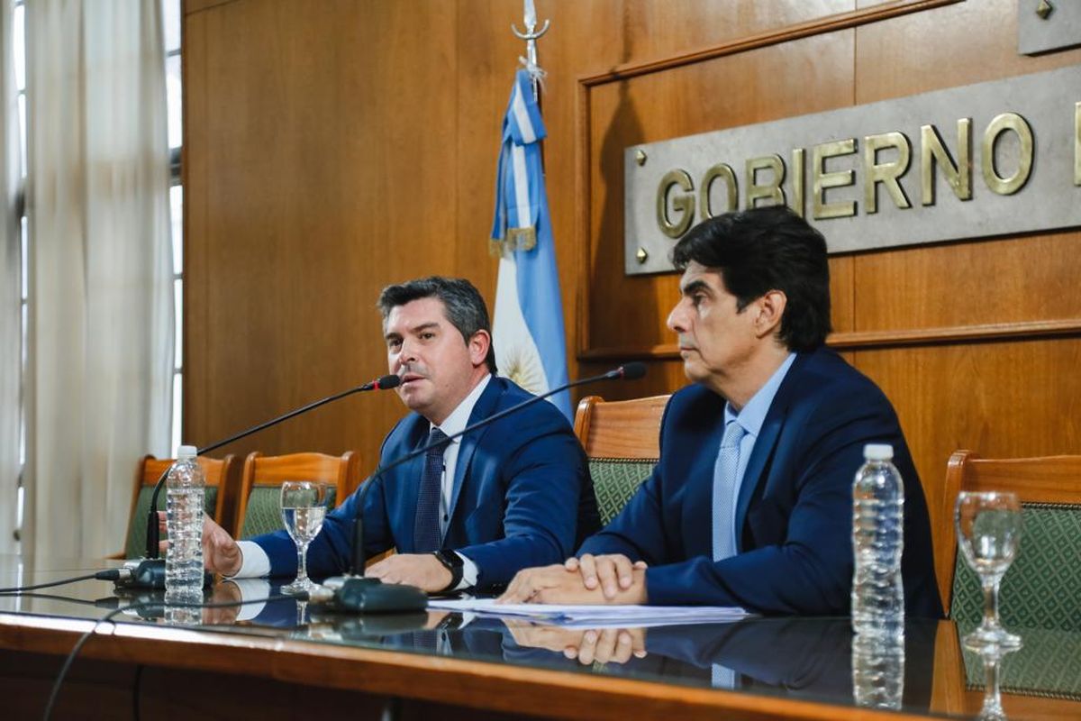 Orrego dio detalles de la situación económica de la provincia