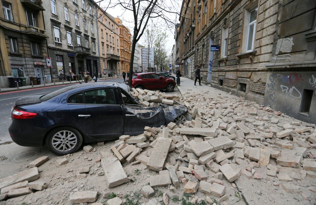 Una cadena de sismos sacude a Croacia y deja al menos 11 heridos