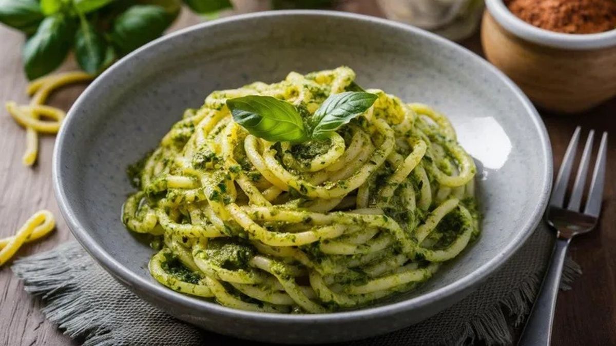¿Amante de la pasta? Prepará un auténtico pesto casero