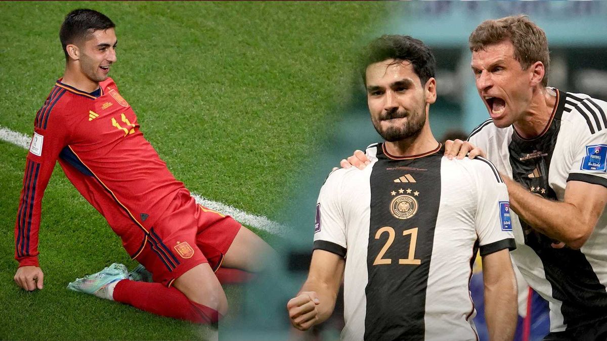 Alemania - España y un  partido clave en el Mundial de Qatar