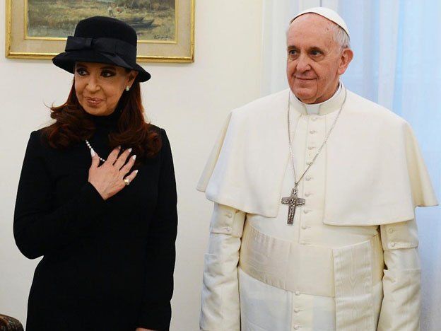 El Papa Francisco recibirá a Cristina en Roma el próximo 17 de marzo