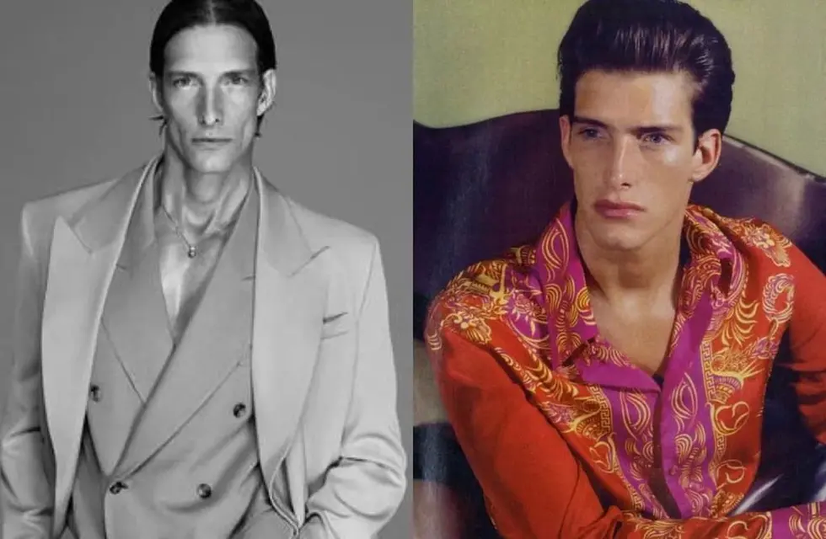 Tras 27 años, Iván de Pineda volverá a ser el rostro de Versace