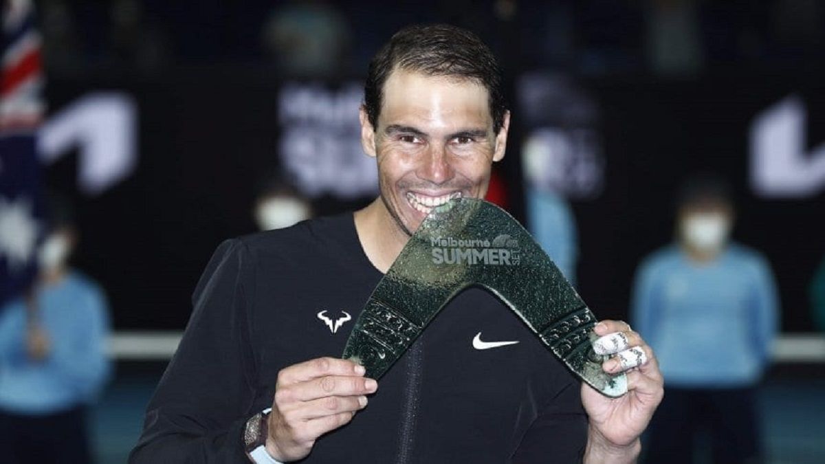 Rafael Nadal se consagró campeón del ATP de Melbourne