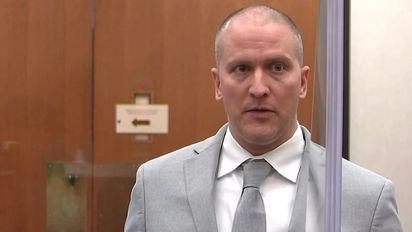 Derek Chauvin, el asesino de George Floyd.