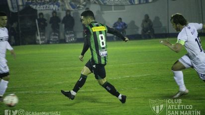 San Martín cayó con Tristán Suárez. Foto: @casanmartin