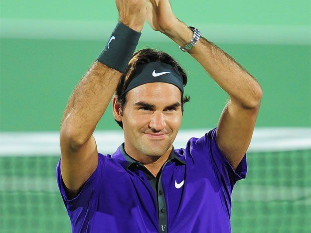 Federer descontracturado: Me sentí como en un partido de fútbol
