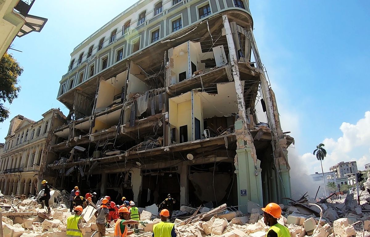Son 43 los muertos por la explosión del hotel Saratoga en Cuba