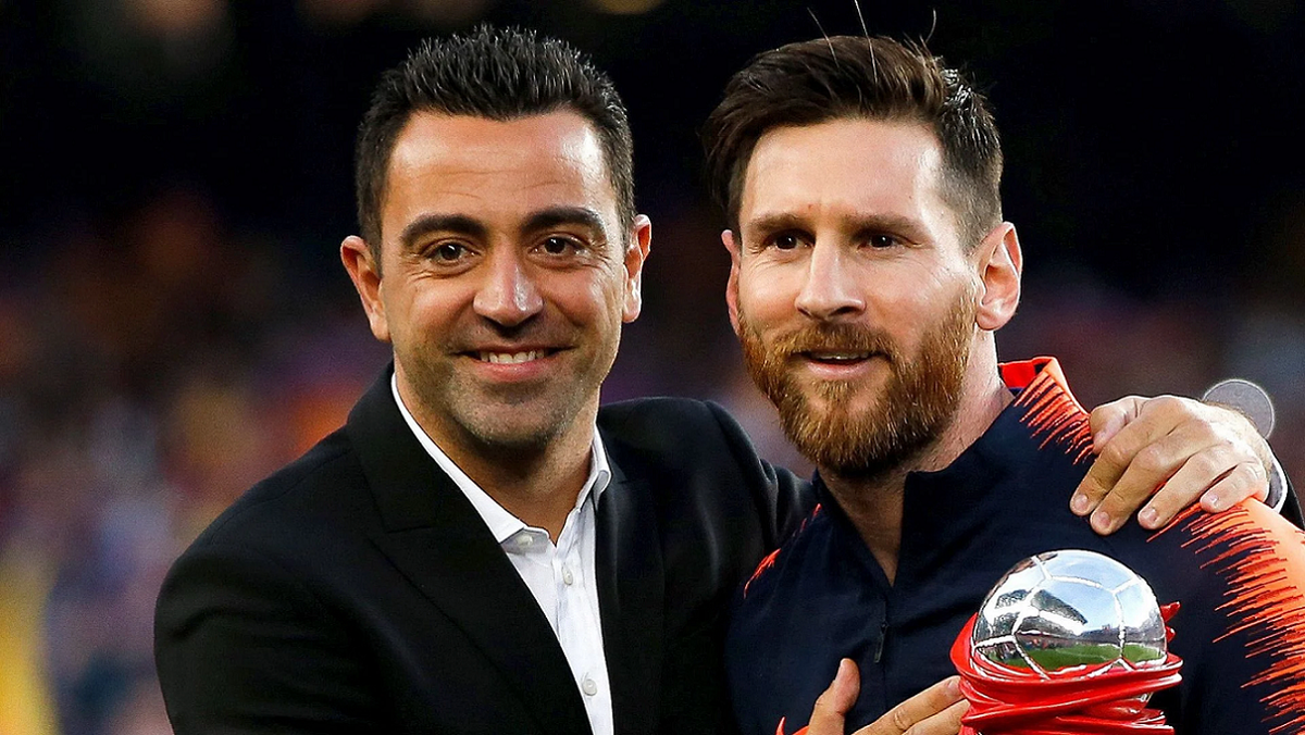 Xavi habló de la posible vuelta de Messi a Barcelona