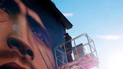 El artista callejero Jorit Ciro Cerullo le dedicó un mural especial a Diego Maradona. 