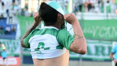 Desamparados perdió 1 a 0 con Olimpo en el Bicentenario. Fotos: Adrián Carrizo.