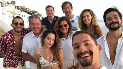 La familia Montaner.