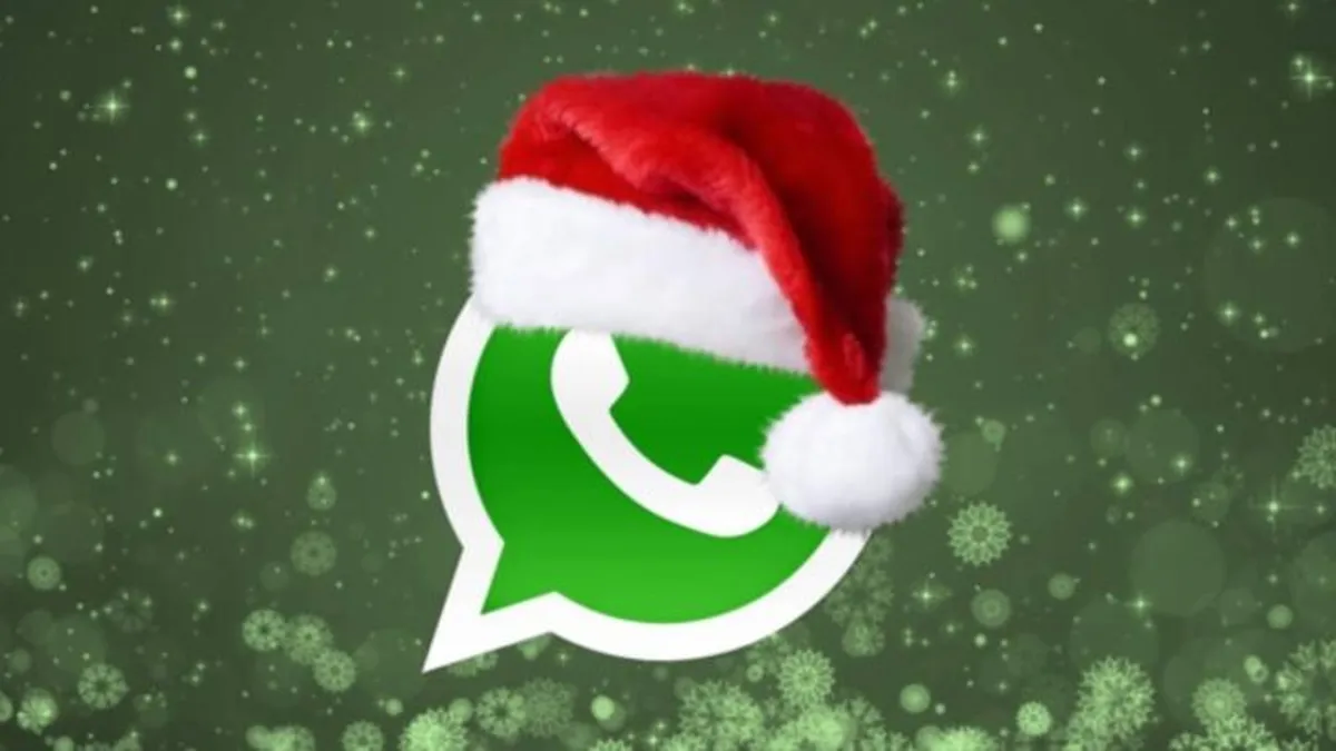 WhatsApp: cómo activar el Modo Navideño