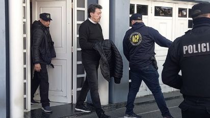 Darrás, dirigente de Colón, detenido en medio de diferentes acusaciones de parte de la justicia.