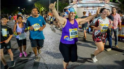 Más de 1.300 personas participaron de la Maratón Nocturna
