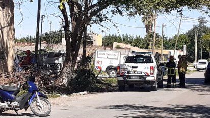 Accidente laboral en Pocito. 