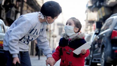 Casos de Covid-19 en niñas y niños. 