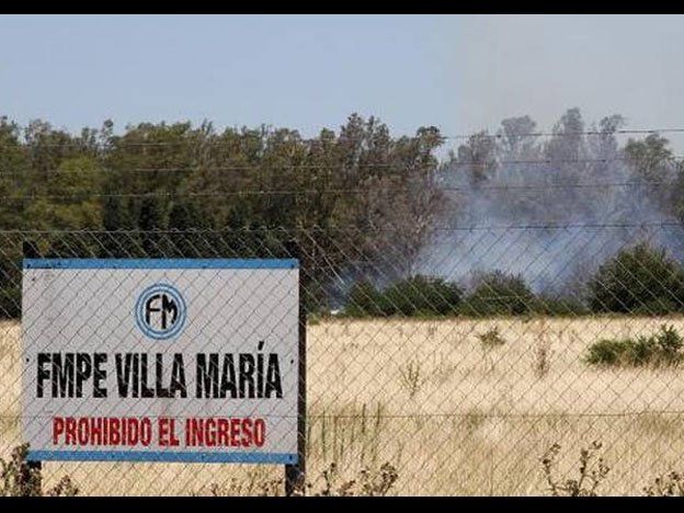 Se produjo una gran explosión en la fábrica militar de Córdoba