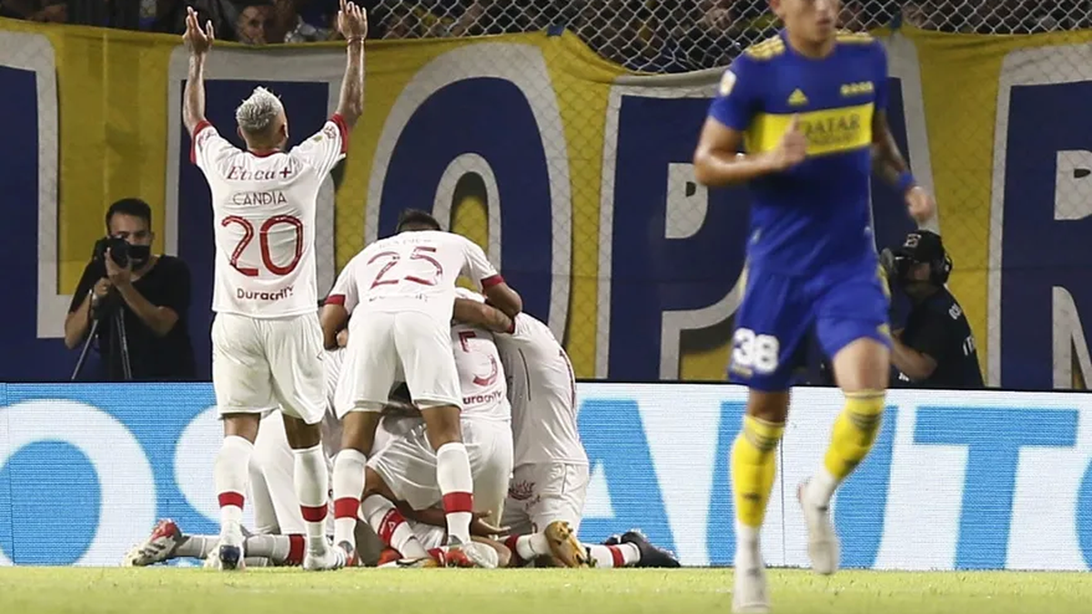 El Huracán le pasó por encima a Boca y lo dejó en shock