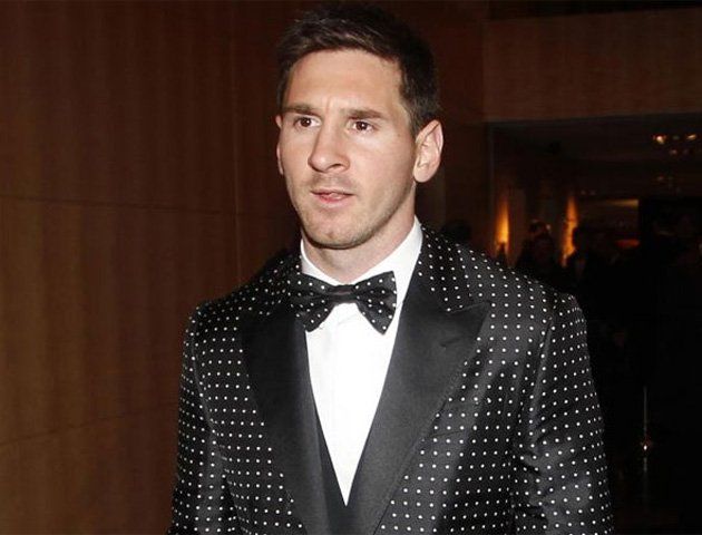Messi llegó a la gala de entrega del Balón de Oro