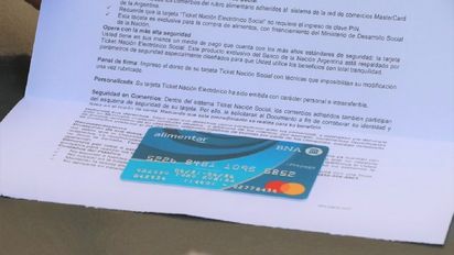 Este es el cronograma de entrega de las tarjetas Alimentar
