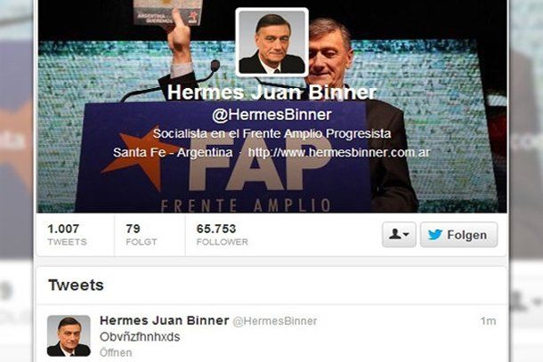 Binner reveló cómo escribió su tuit más famoso
