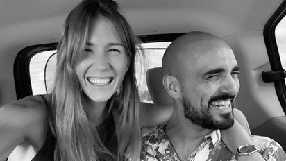 Los detalles del casamiento de Abel Pintos y Mora Calabrese