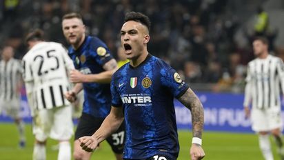 Lautaro Martínez, delantero del Inter.