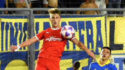 El sanjuanino Matías Giménez, flamante incorporación de Independiente. Foto: Adrián Carrizo.