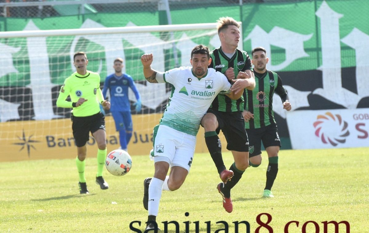 San Martín venció 1 a 0 a Ferro en el Hilario Sánchez (Foto: sanjuan8)