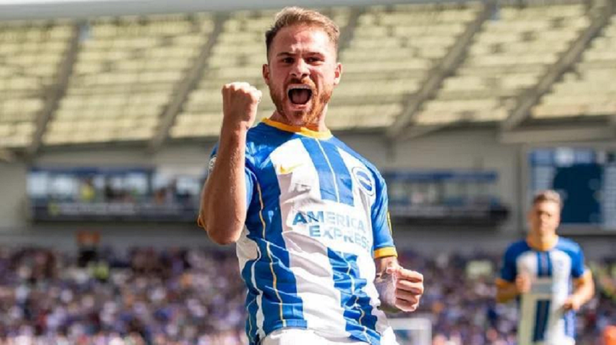 Alexis Mac Allister anotó un doblete y goleó Brighton