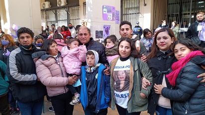 Madre de Celeste al femicida: Te perdono para que mi gorda descanse en paz (Foto: sj8)