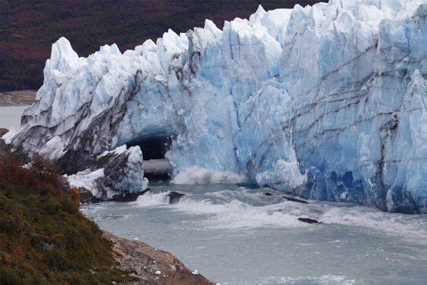 Un espectáculo increíble: el rompimiento del puente del Perito Moreno