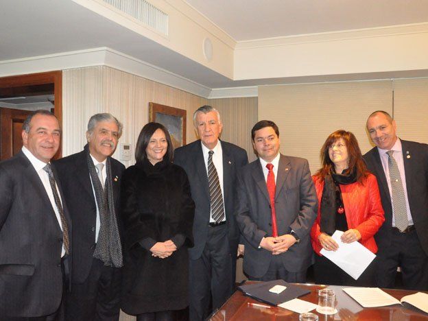 Gioja se reunió con De Vido y funcionarios chilenos por el Túnel de Agua Negra