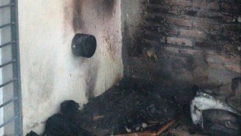 Un aire acondicionado provocó el incendio en una vivienda