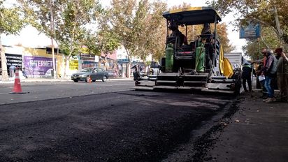 Avenida Central: cuenta regresiva para finalizar la repavimentación